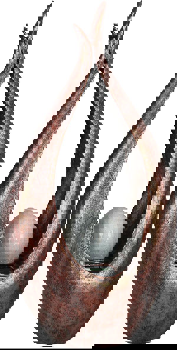 Luxform Solar Polystone Flame Effect, Embrace