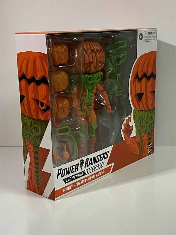 power rangers mighty morphin pumpkin rapper lightning collection hasbro f0543