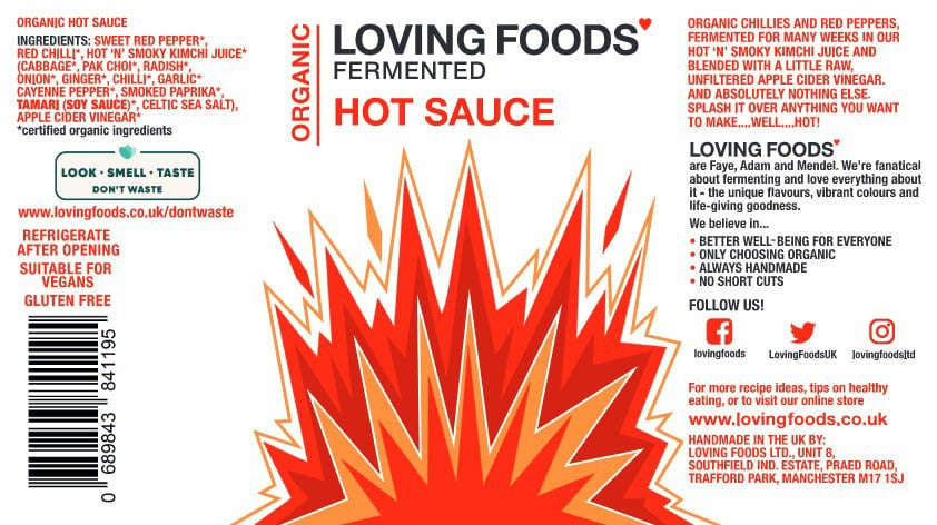 Loving Foods Hot Sauce