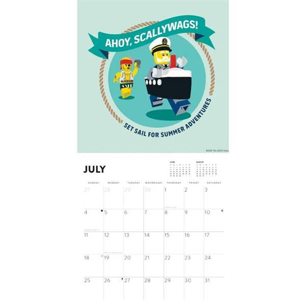 Chronicle Books Lego Calendar 2027, Wall Calendars, Month To View, Entertainment, Gift