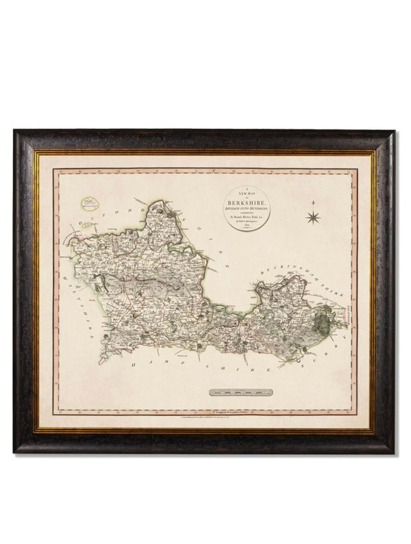 Exceptional Art c.1806 County Maps of England
