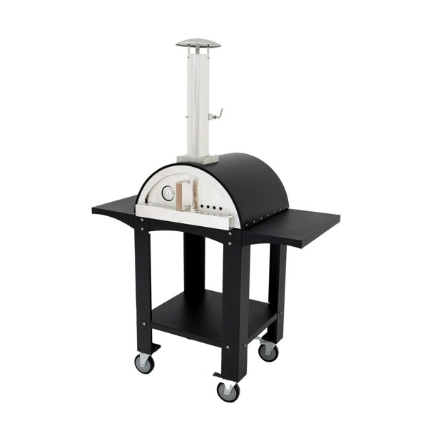 Fresh Grills Free Standing Extra Large Pizza Oven with Prep Stations