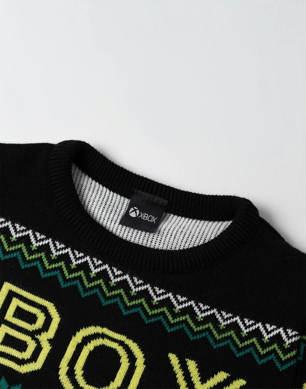 Xbox Boys Multicoloured Logo Christmas Jumper