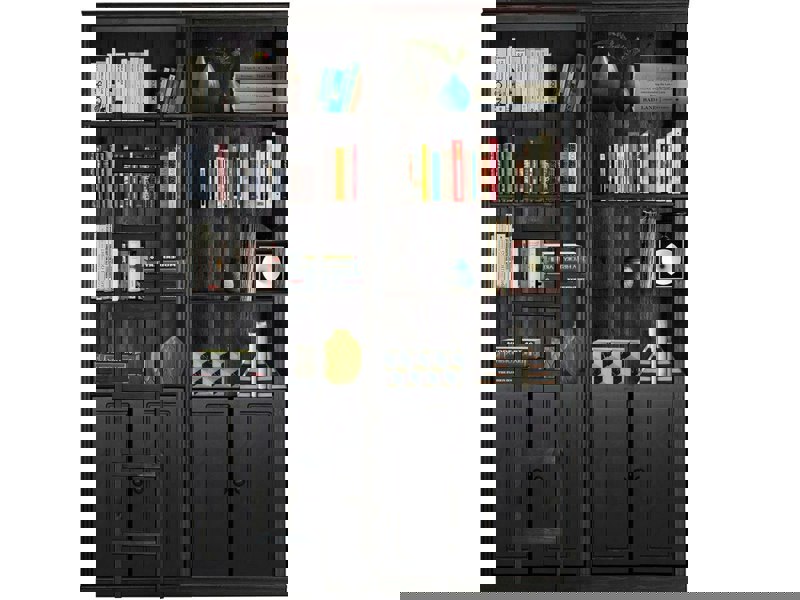 Dorel Home Anita Wall Unit G honey lacquer