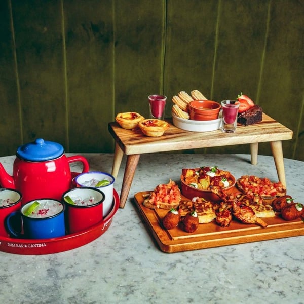 Virgin Experience Days Revolución de Cuba Afternoon Tea with Sharing Cocktail Teapot