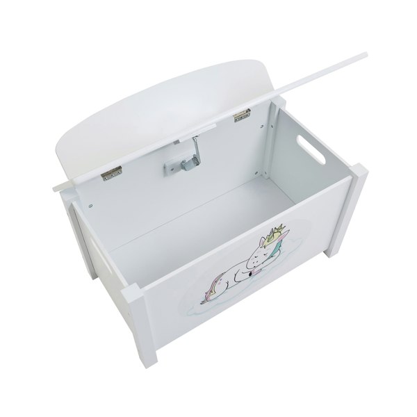 Liberty House Toys Kid’s Wooden Unicorn Toy Box