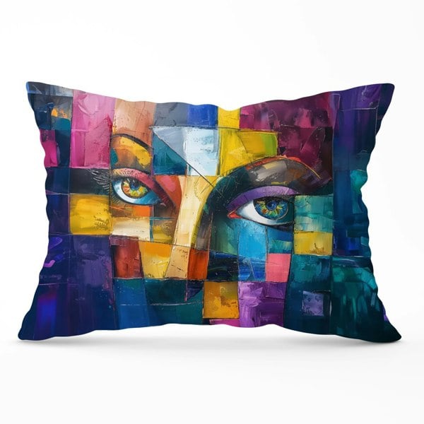 Warren Reed Fragmented Vision: Eyes Of The Soul Cushions