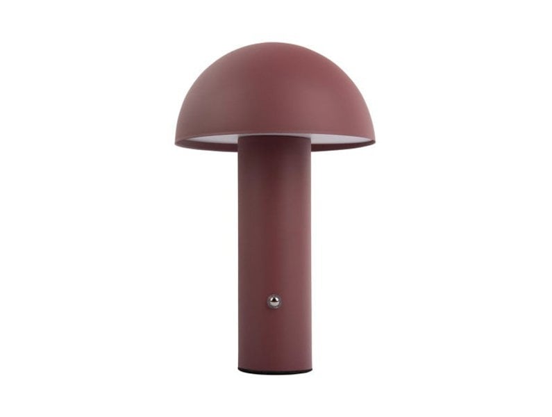 Table lamp Fuego - Red ochre