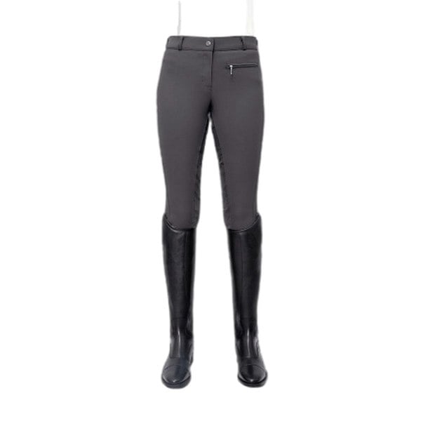 Coldstream Womens Kilham Competition Breeches - Charcoal Grey