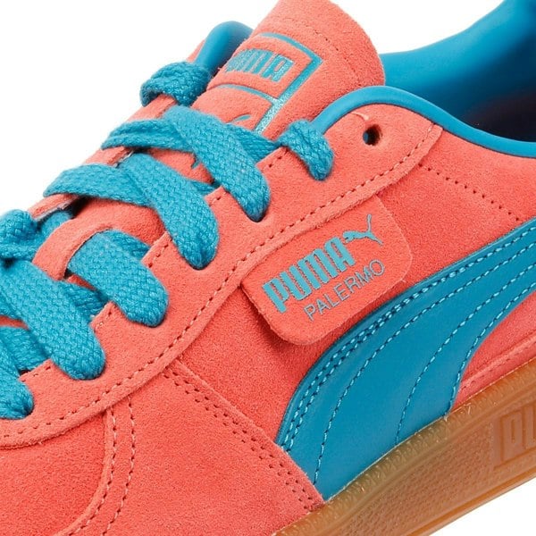 Puma 396463-46 Unisex Palermo - Peach Frost/Tropical Blue