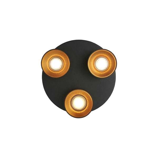 Nordlux Pitcher 3-Rondel | Spot light | Black