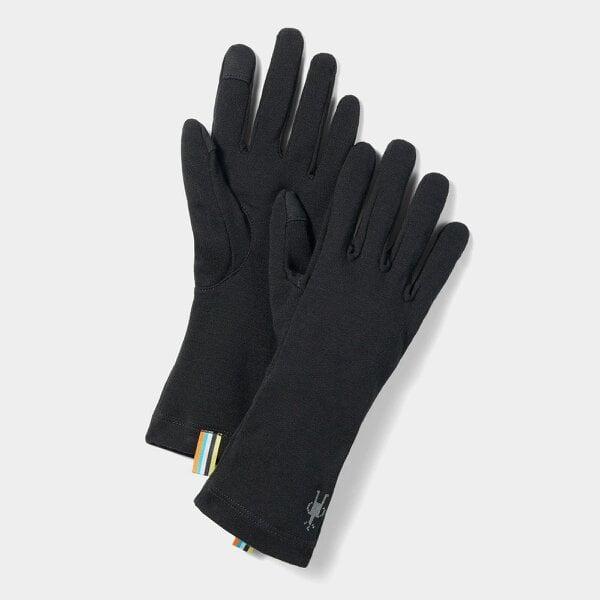 Smartwool Merino Wool Touchscreen Gloves Black