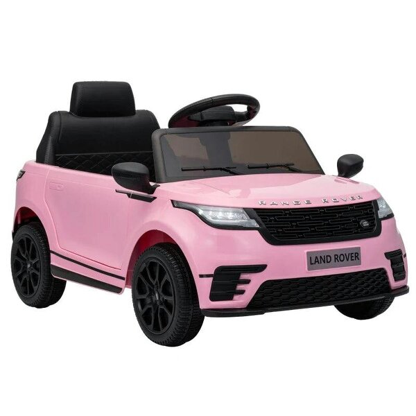 Range Rover Velar Licensed 12V Electric Car for Kids with Remote, 4-Wheel Suspension, Slow Start for 2-4 Years, Pink
