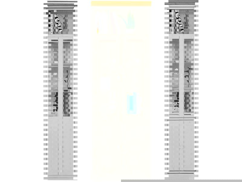 Dorel Home Anita Wall Unit F in white honey