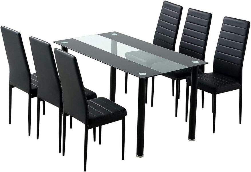 Kosy Koala Dining Table Set with 6 Chairs Dining Room, and Kitchen table set of 6