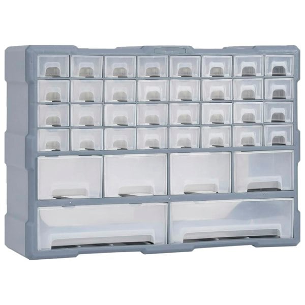 Berkfield Multi-drawer Organiser with 40 Drawers 52x16x37.5 cm