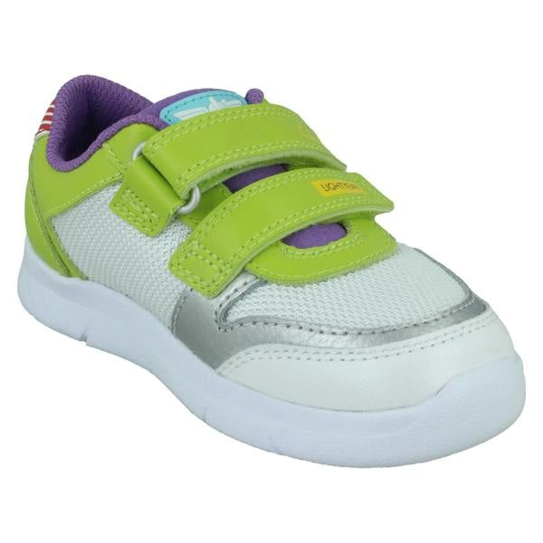 Clarks Childrens Clarks Hook & Loop Casual Trainers Ath Howdy