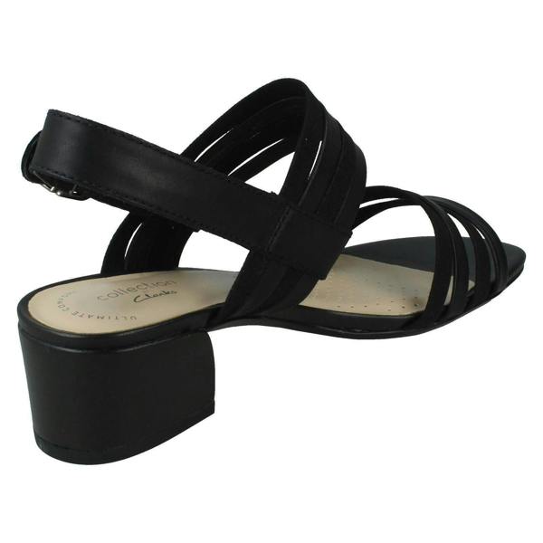 Clarks Ladies Clarks Heeled Slingback Sandals Caroleigh Bess