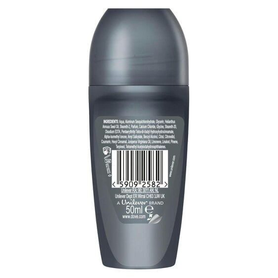 Dove Men+Care Anti-Perspirant Roll On Clean Comfort 18x50ml 72H Sweat Protection