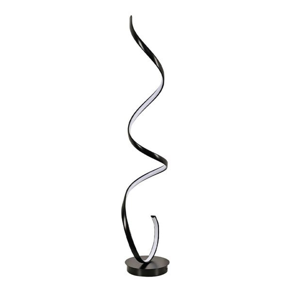 Contemporary LED Spiral Floor Lamp in White Light Floor Lamps Living and Home