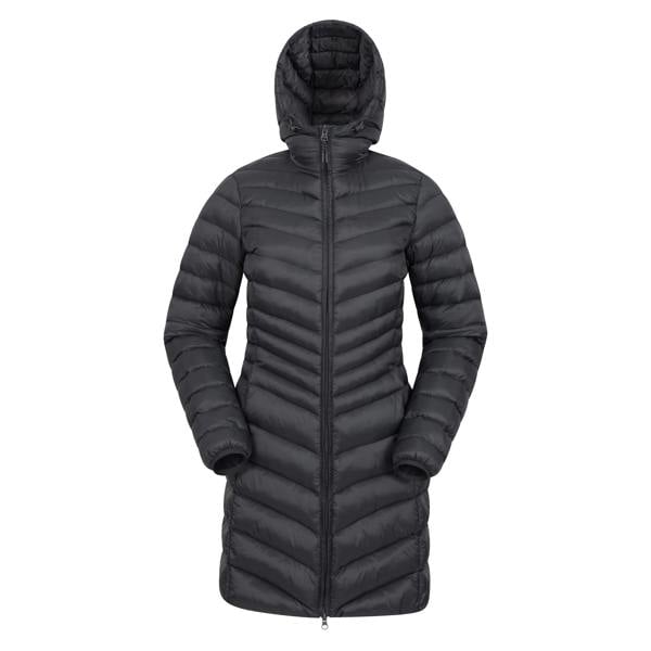 Mountain Warehouse Womens/Ladies Florence Long Padded Jacket - Black - 