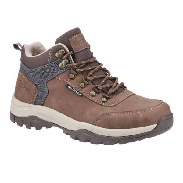 Cotswold Overbury Polyurethane Men's Brown Hiking Boots