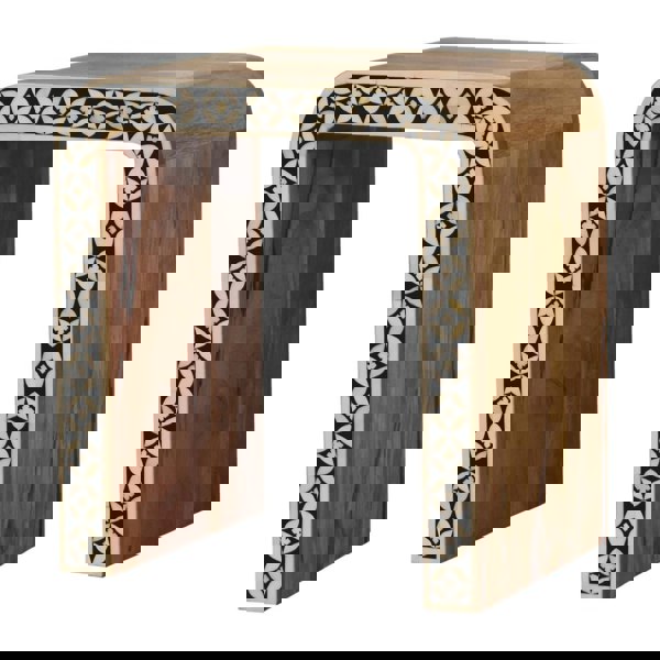 Artisan Furniture Edessa Bone Inlay End Table