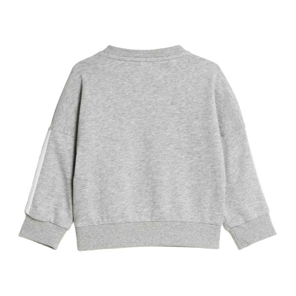 Adidas Baby BOS French Terry Sweatshirt & Jogging Bottoms - Grey/White - 