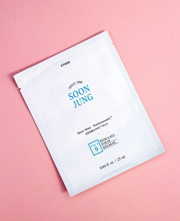 Etude House Soonjung Panthensoside Sheet Mask 25ml