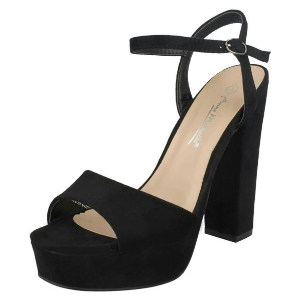 Anne Michelle Ladies Anne Michelle High Heel Platform Sandals