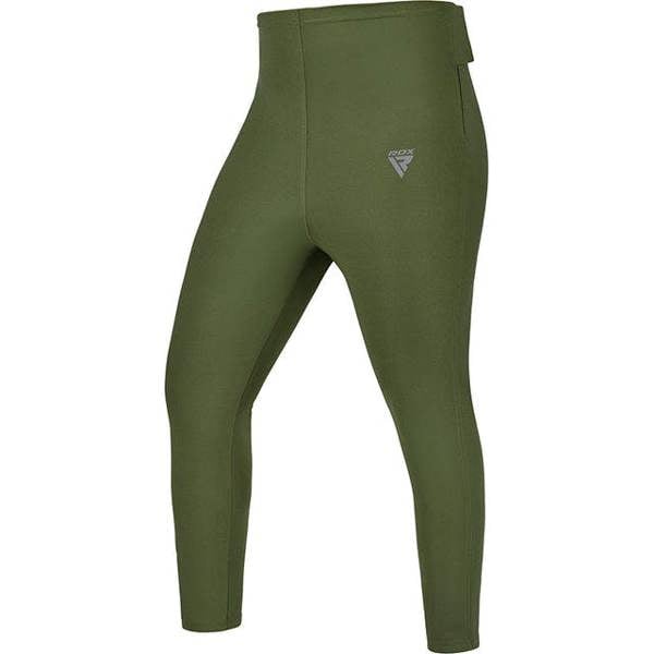 RDX Sports SWEAT WOMEN LEGGING W1 ARMY GREEN