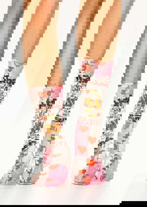 Jemsox Be My Hero Socks Gift Pack | Trendy His & Hers Set