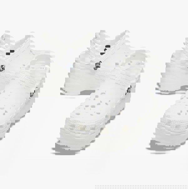Crocs 206750-100 CLASSIC PLATFORM CLOG Womens Clogs White