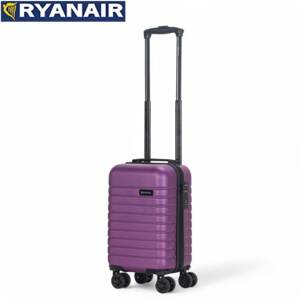 Eagle Luggage ABS Hardshell Underseat Cabin Suitcase 45 x 25 x 20 cm Luggage Suitable for Rynair