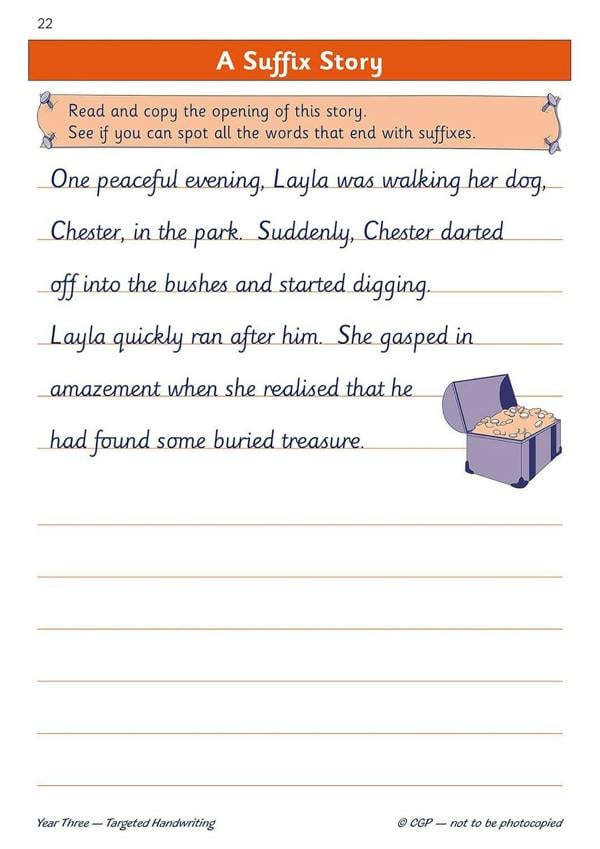 CGP KS2 Year 3 Workbook Bundle – Ages 7-8 (Grammar Punctuation and Spelling, Reading Comprehension, Handwriting, Maths)