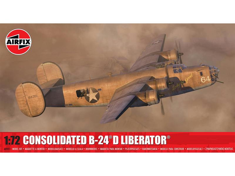 Airfix US Consolidated B-24D Liberator (1:72 Scale)