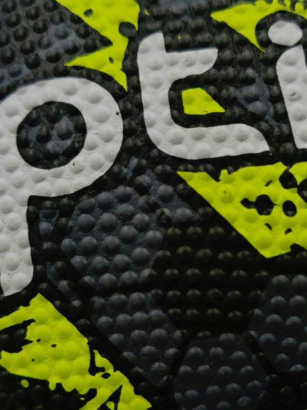 Street Basketball Black/Yellow Mini – Durable Outdoor Basketball - Optimum