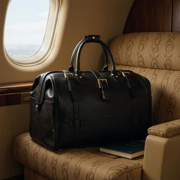 Infinity Leather Genuine Leather Duffle Holdall Vintage Travel Gym Bag - Windsor