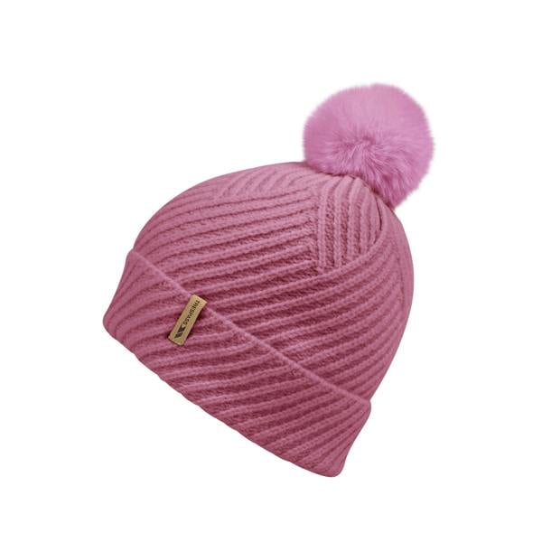 Trespass Womens Anala Knitted Beanie - Faded Rose