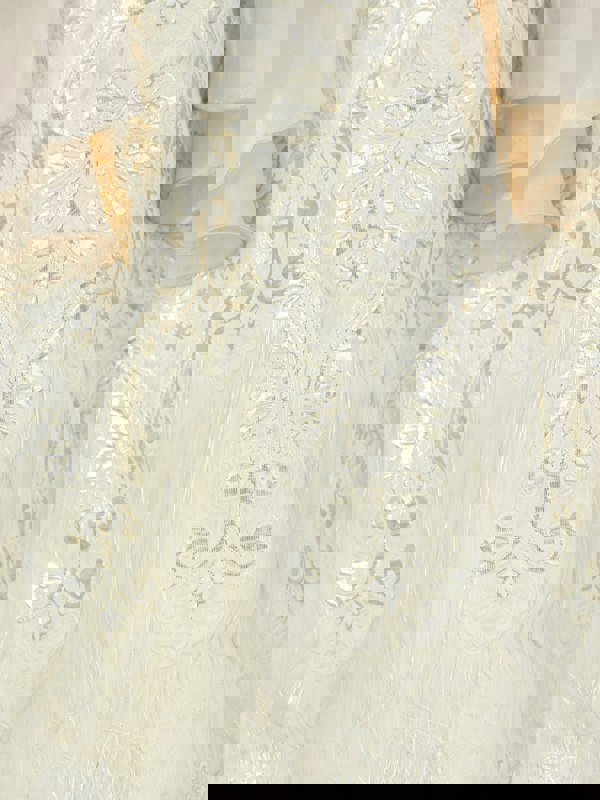 Maison Ava Girls Phoebe Occasion Dress in Gold