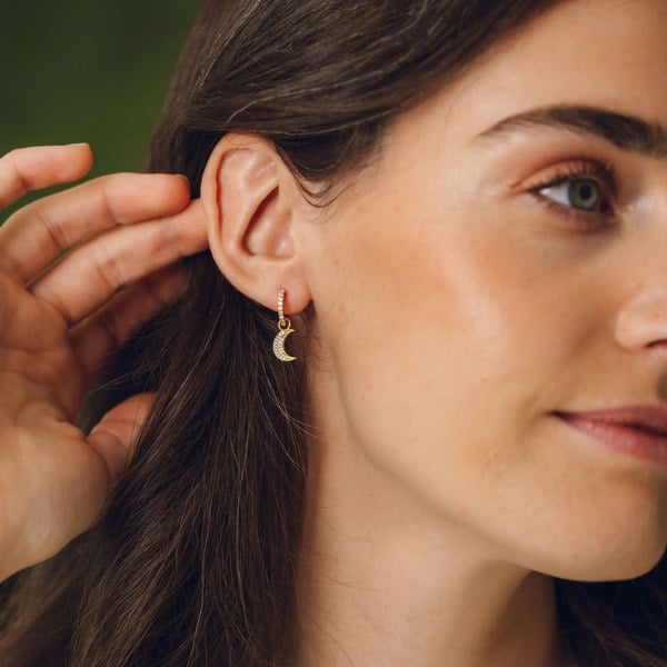 Gold Trip Celestial Moon & Star Huggies