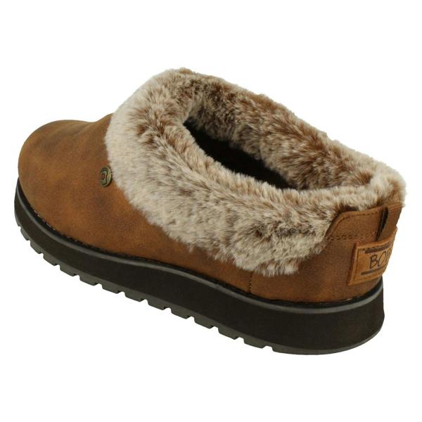 Skechers Ladies Skechers Memory Foam Mule Slippers Keepsakes Rem 31214