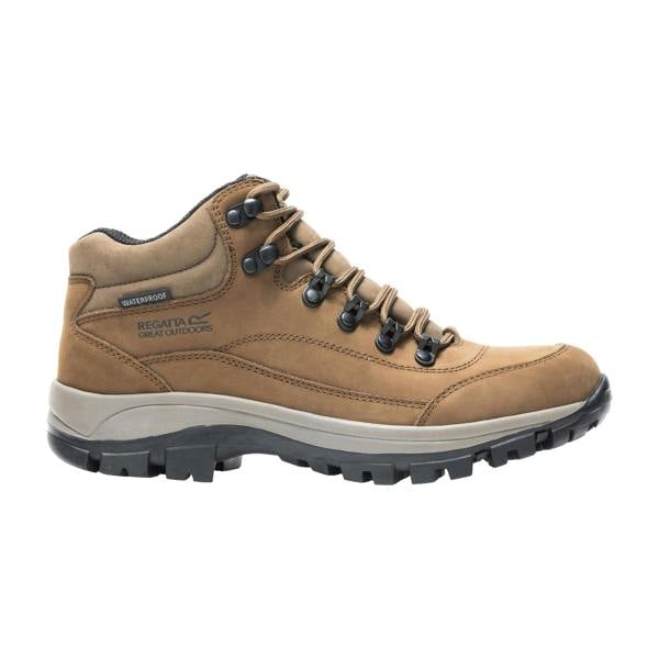 Regatta Womens/Ladies Bayton Leather Mid Cut Walking Boots - Brown - 