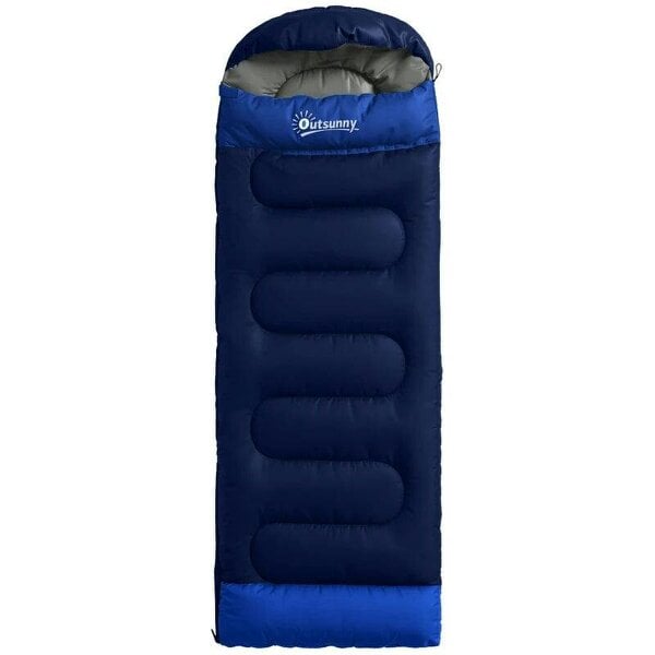 Sleeping Bag for Adults, Lightweight & Compact Sleeping Bag, 3 Seasons, Navy Blue