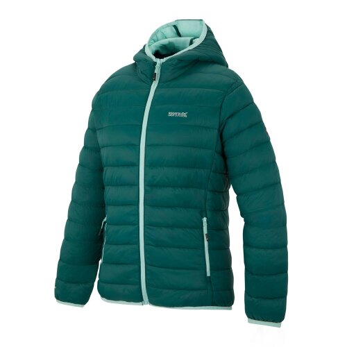Regatta Womens Marizion Hooded Padded Jacket - Mediterranea