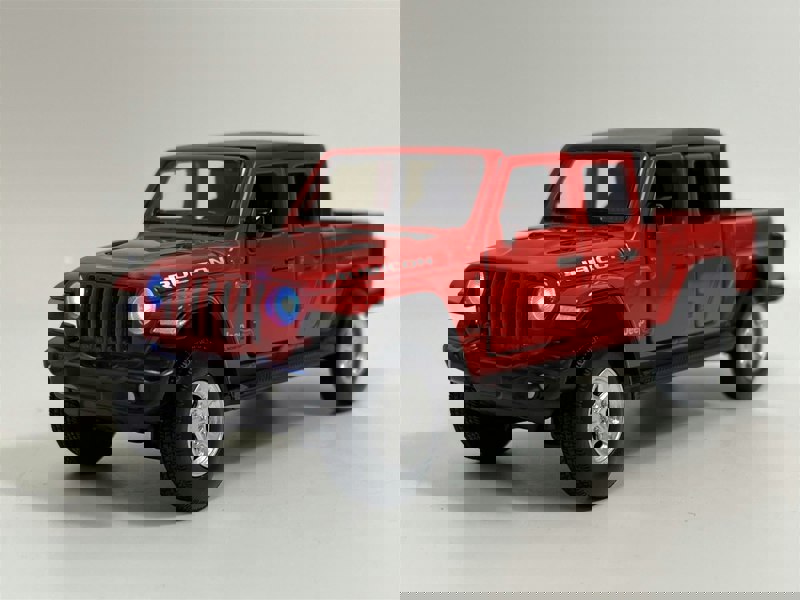 Tayumo Jeep Gladiator Red LHD Red 1:32 Scale Light & Sound Tayumo 32130001