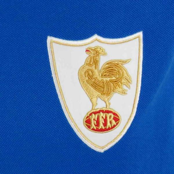 Retro France Rugby Shirt Polo Badge