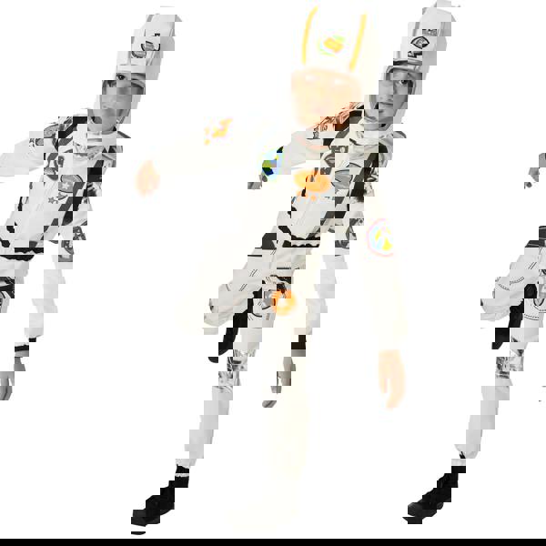 Bristol Novelty Childrens/Kids Astronaut Costume Set - White/Black - 