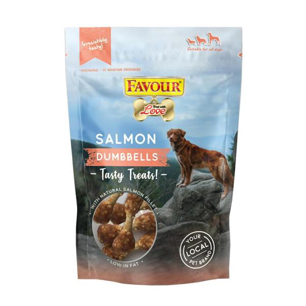 Favour Salmon Dumbbells 100g