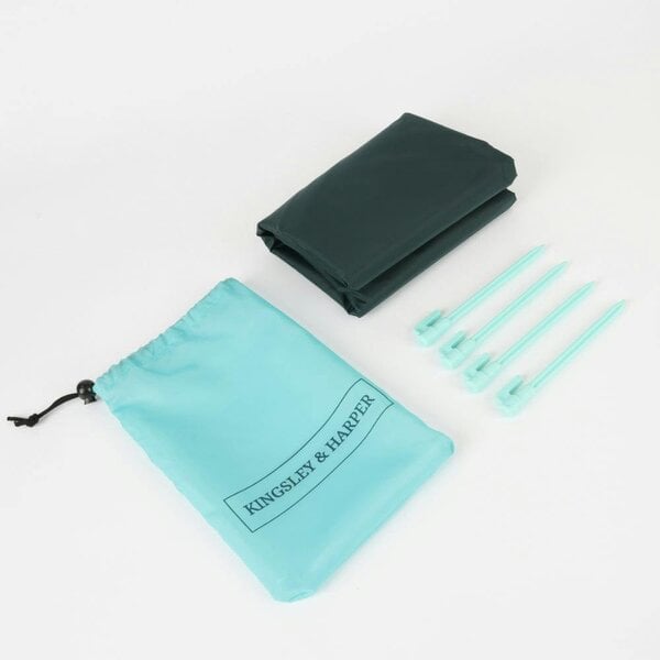 Kingsley & Harper Oversized Beach Mat 210x200cm – Waterproof Picnic & Camping Mat